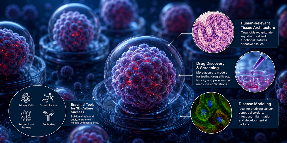 Human Organoids and 3D Cell Models: The Future of Disease Modeling and Drug Discovery